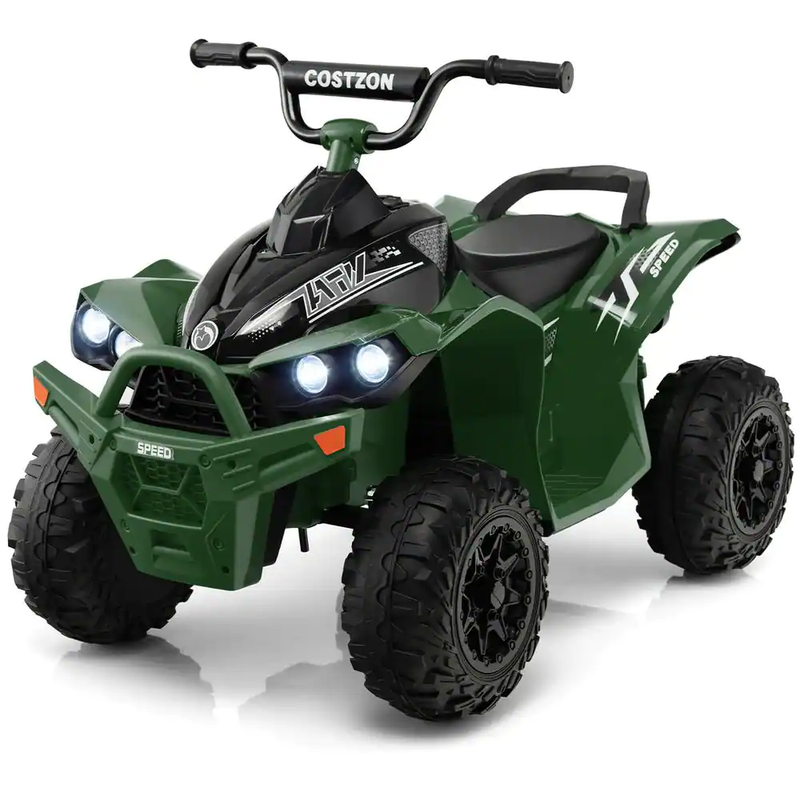 Load image into Gallery viewer, Electric 4 Wheeler Quad Car for Kids with MP3 Player and Lights - 12V Battery Powered ATV Ride-On
