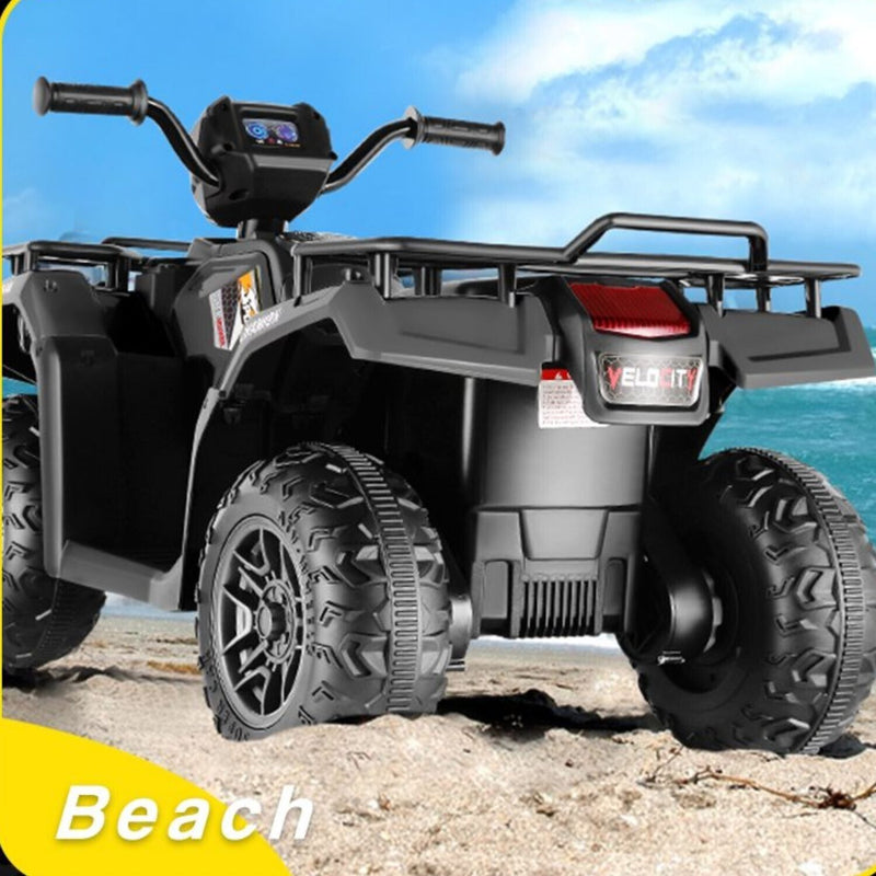 Load image into Gallery viewer, Electric 4-Wheeler Quad for Kids with 12V Battery, AUX Port, and USB
