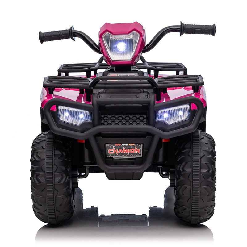 Load image into Gallery viewer, Electric 4-Wheeler Quad for Kids with MP3 and Headlights - 2 Speeds, Pink

