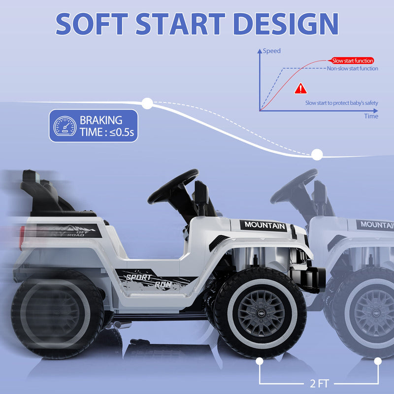 Load image into Gallery viewer, Electric 4-Wheeler Ride-On Truck for Kids with Remote Control
