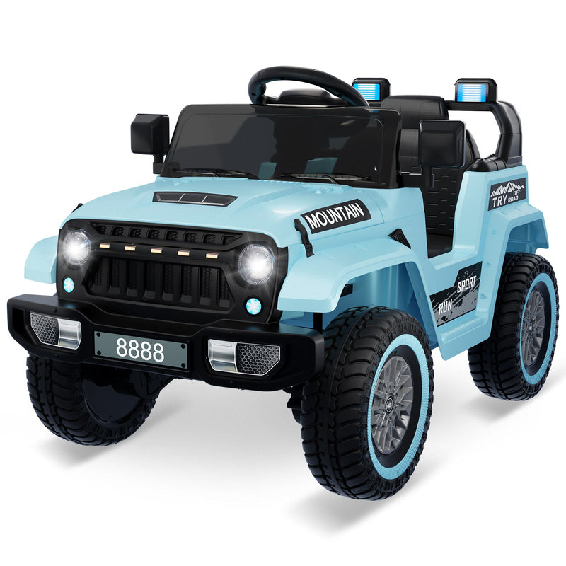 Load image into Gallery viewer, Electric Ride-On Truck for Kids with 3 Speeds, LED Lights, Music, and MP3 Player
