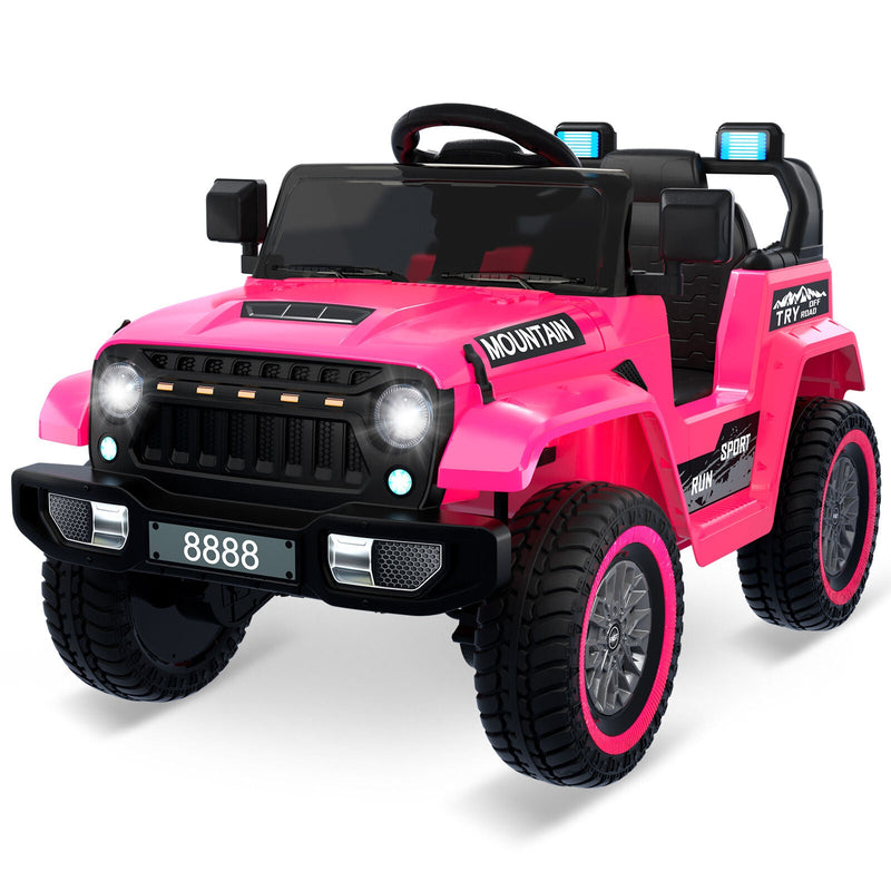Load image into Gallery viewer, Electric Ride-On Truck for Kids with 3 Speeds, LED Lights, Music, and MP3 Player
