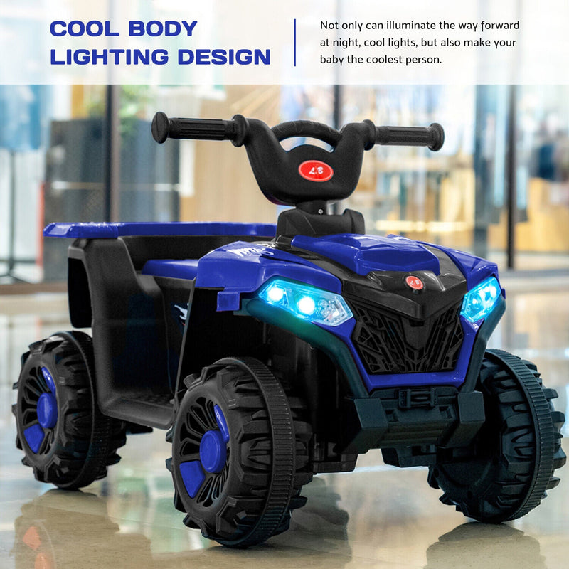 Load image into Gallery viewer, Electric 6V ATV 4-Wheeled Beach Ride-On Car for Kids - Battery Powered Toy for Christmas Gift
