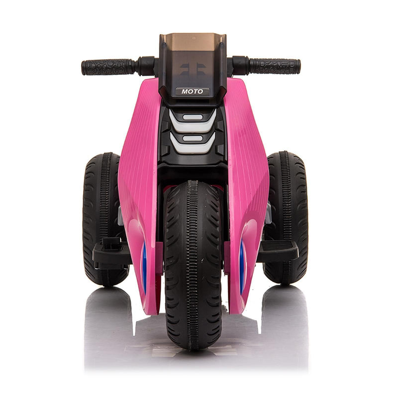 Load image into Gallery viewer, Electric 6V Pink Motorcycle Toy with 3 Big Wheels for Kids
