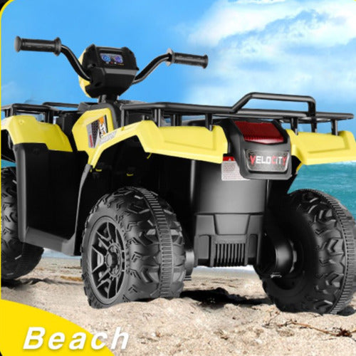 Load image into Gallery viewer, Electric ATV 4-Wheeler for Kids with USB and AUX Port - 12V Battery Powered Ride-On Car
