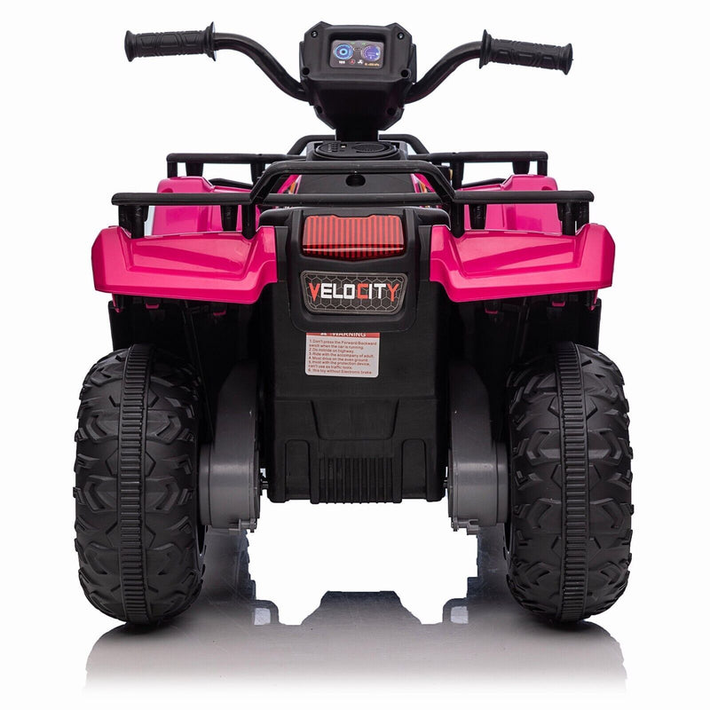 Load image into Gallery viewer, Electric ATV 4-Wheeler for Kids with USB and AUX Port - 12V Battery Powered Ride-On Car
