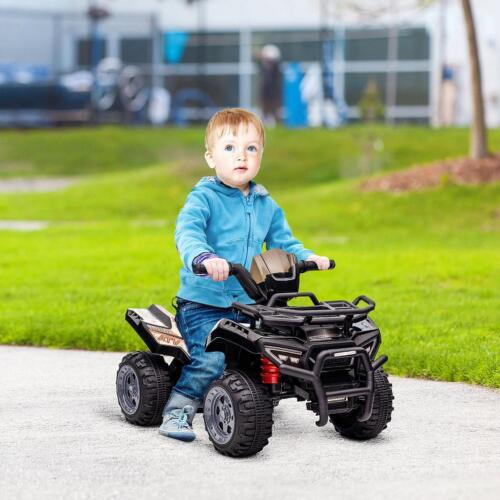 Load image into Gallery viewer, Electric ATV for Kids: 1-Seater Black Ride-On Toy, 6V, 2 MPH, Ages 2-4 Years
