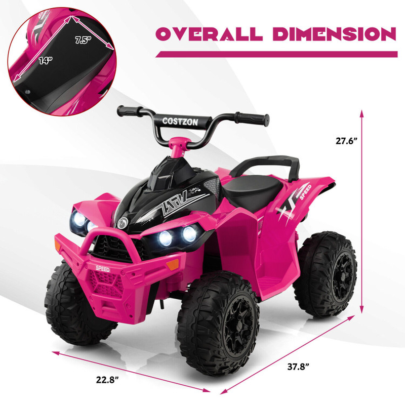 Load image into Gallery viewer, Electric ATV for Kids with Adjustable Speed and Cozy Seat
