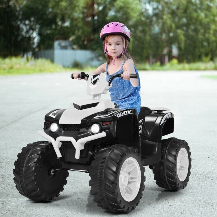 Load image into Gallery viewer, Electric ATV for Kids with LED Lights and Treaded Tires - 12V Ride-On Adventure
