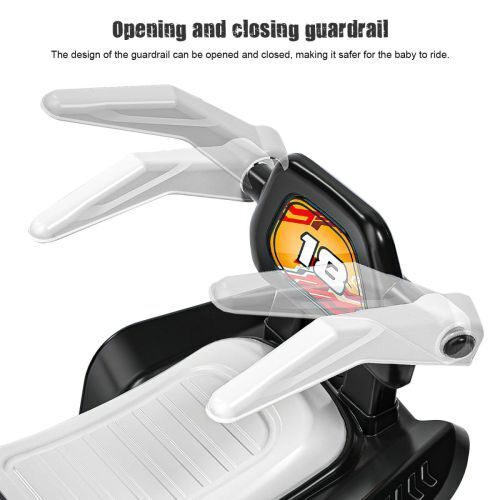 Load image into Gallery viewer, Electric ATV Quad 6V Ride-On Toy Car for Kids with LED Headlights - White
