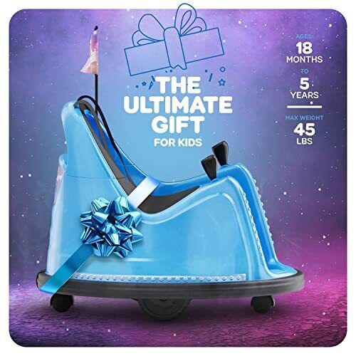 Electric Bumper Car for Kids & Toddlers - 12V 2-Speed Ride-On for Ages 1-5 Years