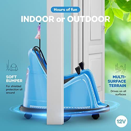 Load image into Gallery viewer, Electric Bumper Car for Kids &amp; Toddlers - 12V 2-Speed Ride-On for Ages 1-5 Years
