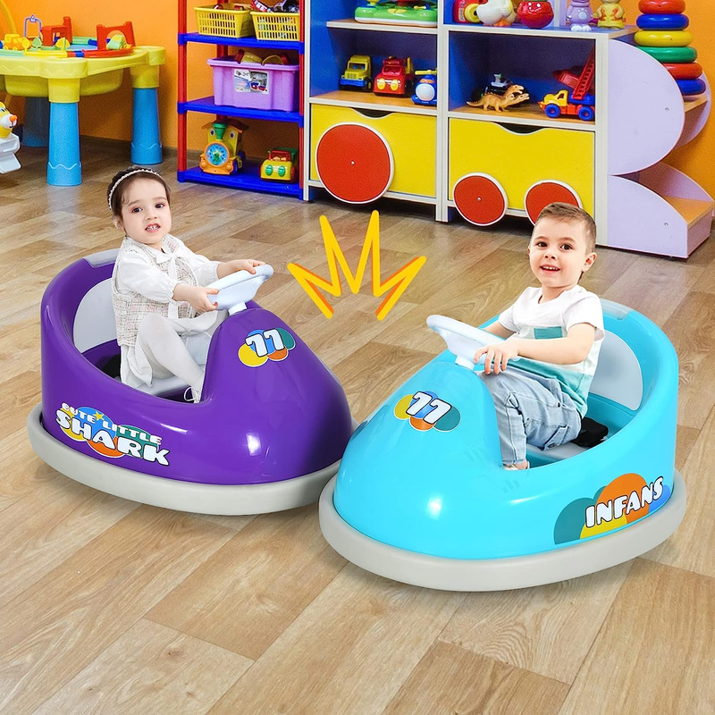 Load image into Gallery viewer, Electric Bumper Car for Kids with 2 Driving Modes and 360 Degree Rotation
