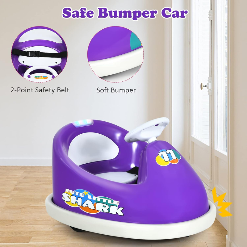 Load image into Gallery viewer, Electric Bumper Car for Kids with Remote Control - 6V Toy Vehicle for Endless Fun!
