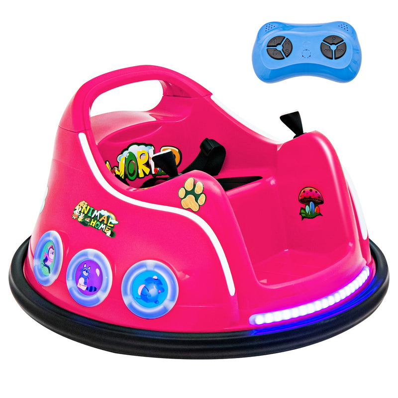 Load image into Gallery viewer, Electric Bumper Car for Kids with Remote Control, LED Lights, and Music
