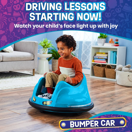 Electric Bumper Car for Toddlers and Kids - Fun and Safe Ride-On Toy for Little Ones!