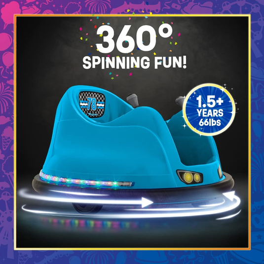 Electric Bumper Car for Toddlers and Kids - Fun and Safe Ride-On Toy for Little Ones!