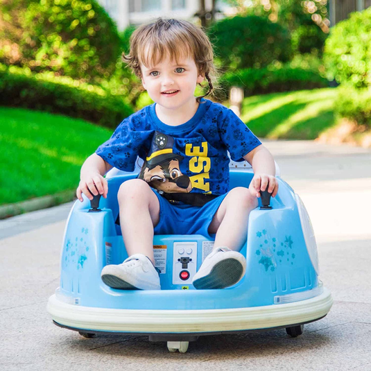 Electric Bumper Car Ride-On Toy for Kids with Remote Control - 6V