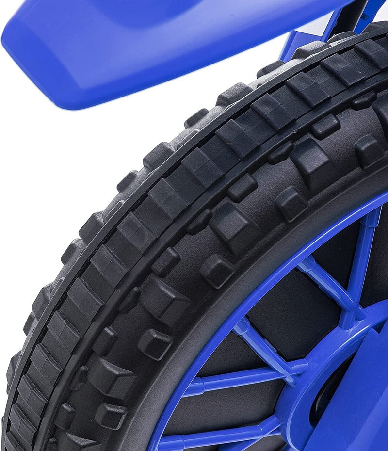 Load image into Gallery viewer, Electric Dirt Bike for Kids with Training Wheels and Rechargeable Battery - Blue
