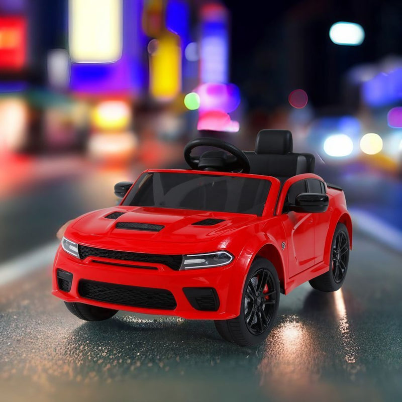 Load image into Gallery viewer, Electric Dodge Charger 12V Kids Ride-On Car with Parental Remote Control
