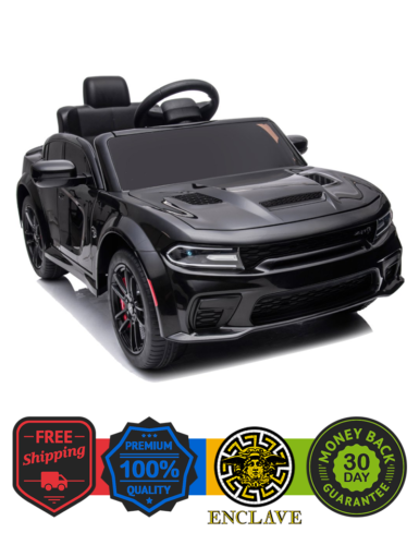 Load image into Gallery viewer, Electric Dodge Charger 12V Ride-On Car with Remote Control for Kids Ages 3-5
