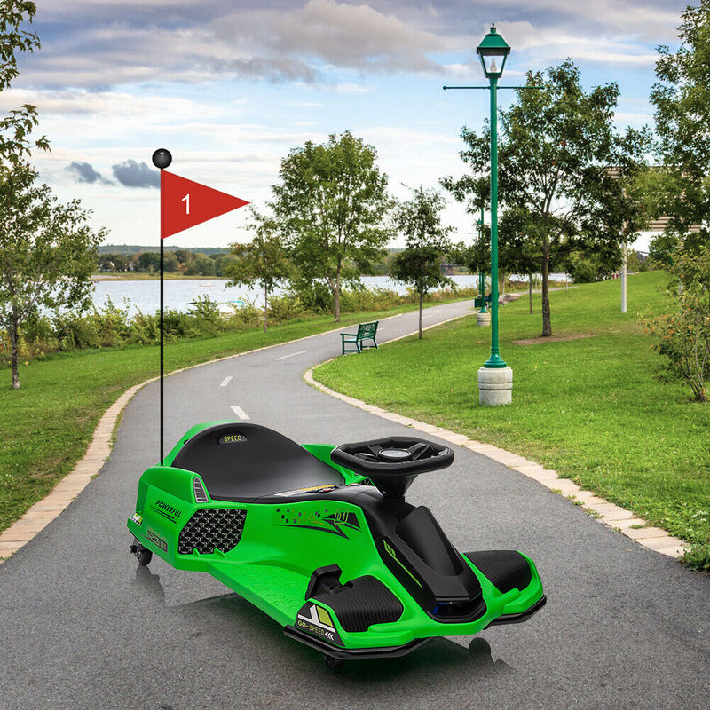 Load image into Gallery viewer, Electric Drift Car for Kids: High-Speed Ride-On Cart with 24V Power
