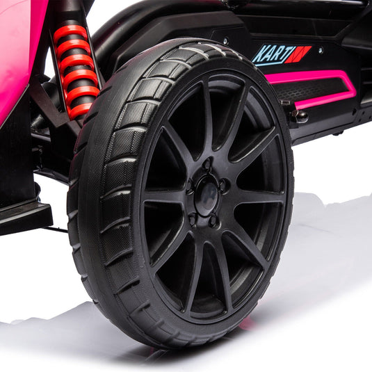 Electric Drift Kart for Kids: Safe and Fun Ride-On Car with Accelerator Pedal (12V 7AH)