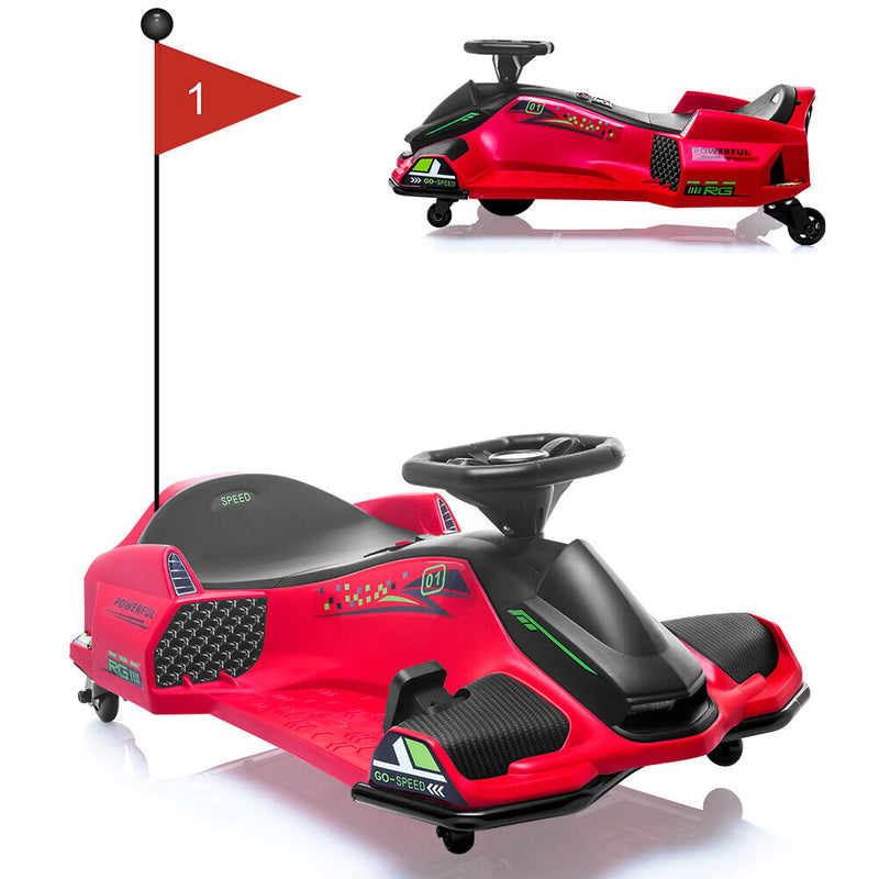 Load image into Gallery viewer, Electric Drifting Go-Kart for Kids with Brushless Motor and Music - 24V Ride On Drift Car
