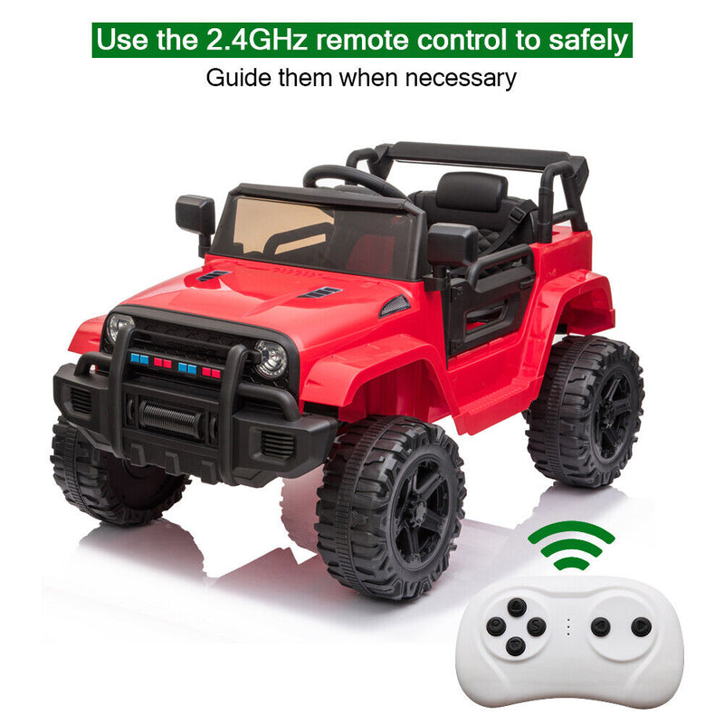 Load image into Gallery viewer, Electric Dual Drive Kids Ride On Car with Remote Control - Battery Powered Toy Vehicle
