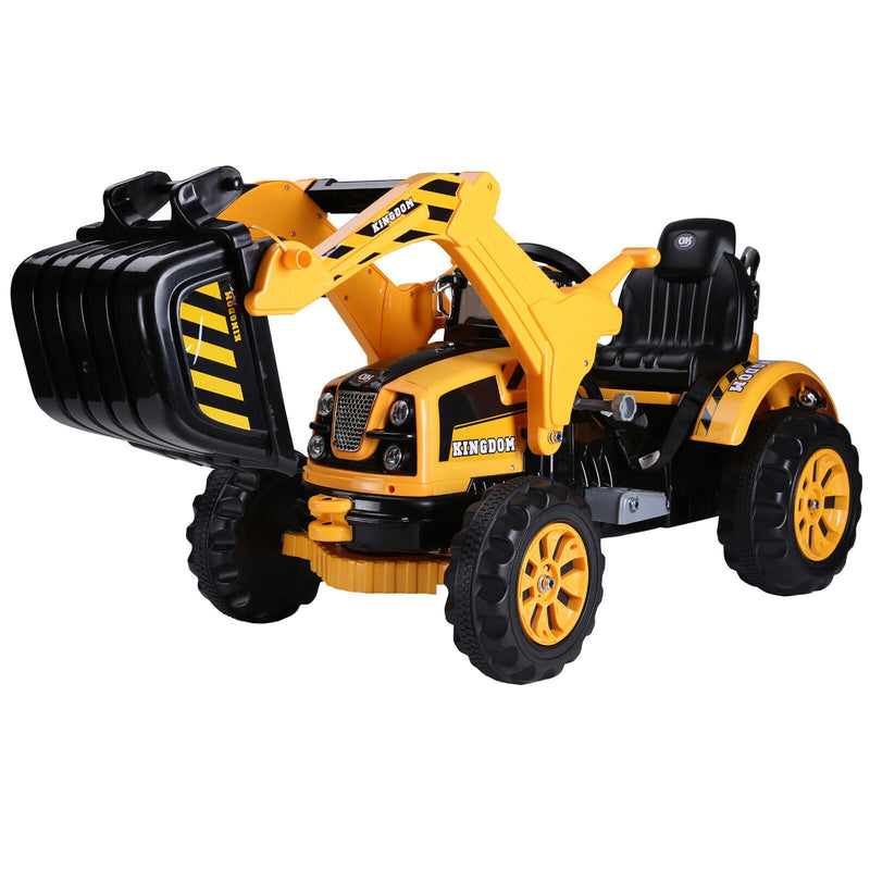 Load image into Gallery viewer, Electric Excavator Digger Ride-On Toy for Kids - 6V Battery Powered Outdoor Play Vehicle
