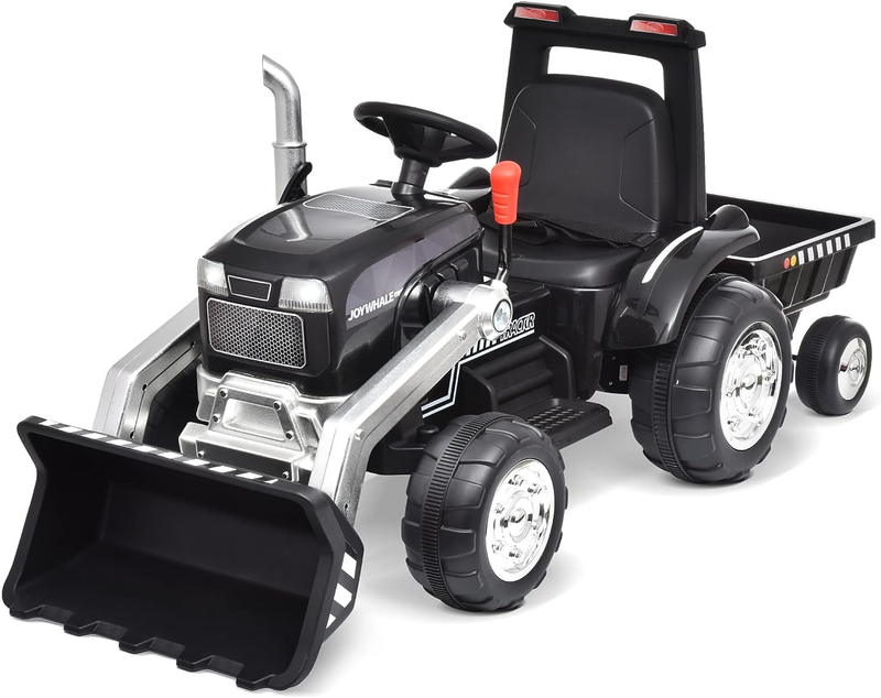Load image into Gallery viewer, Electric Excavator Tractor Ride-On Car for Kids - 12V Battery Powered Motorized Vehicle
