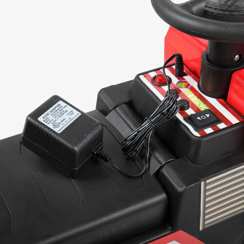 Load image into Gallery viewer, Electric Fire Truck Ride-On Toy with Siren for Kids - Perfect for Christmas!
