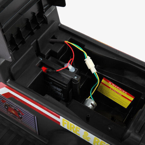 Load image into Gallery viewer, Electric Fire Truck Ride-On Toy with Siren for Kids - Perfect for Christmas!
