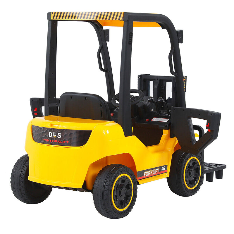 Load image into Gallery viewer, Electric Forklift Toy Car with 3 Speeds, Lifting Rod, and Remote Control for Kids
