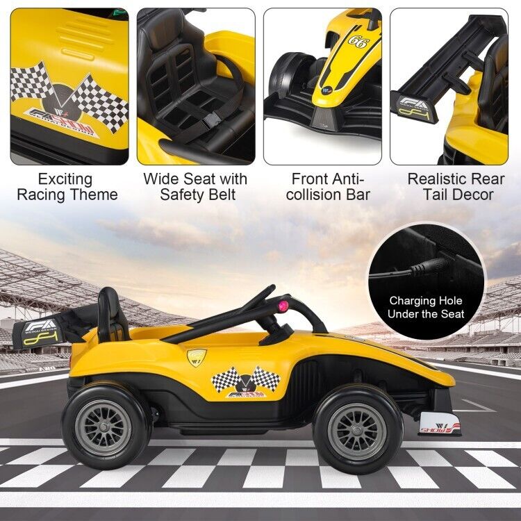 Load image into Gallery viewer, Electric Formula Racing Car for Kids with Remote Control - Perfect for Little Racers!
