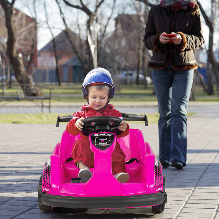 Load image into Gallery viewer, Electric Go Cart for Kids with Remote Control and Safety Features
