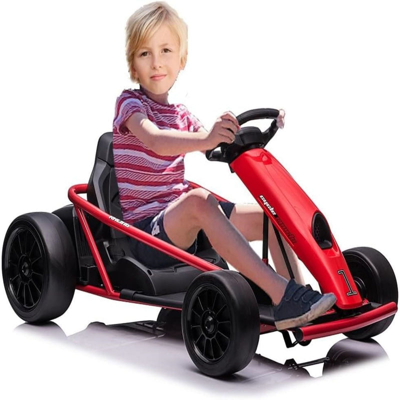 Load image into Gallery viewer, High-Speed Electric Go Kart for Kids - Perfect Racing Toy Gift (24V, 8MPH)
