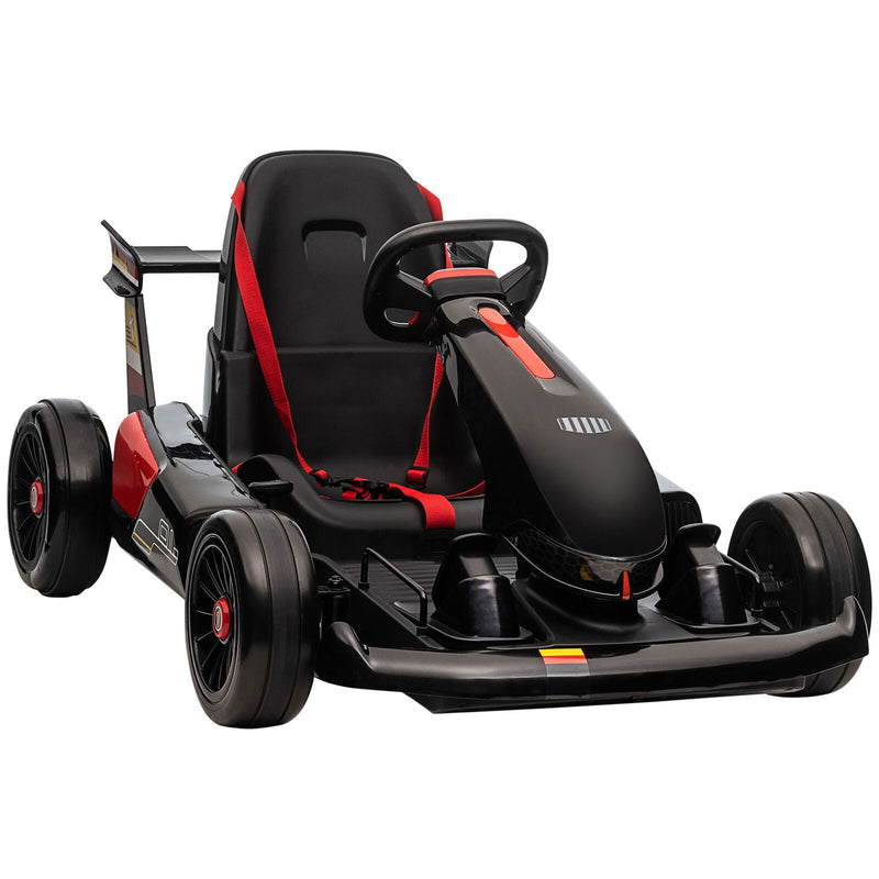 Load image into Gallery viewer, Electric Go Kart for Kids Ages 6-12 with Remote Control and Music Horn
