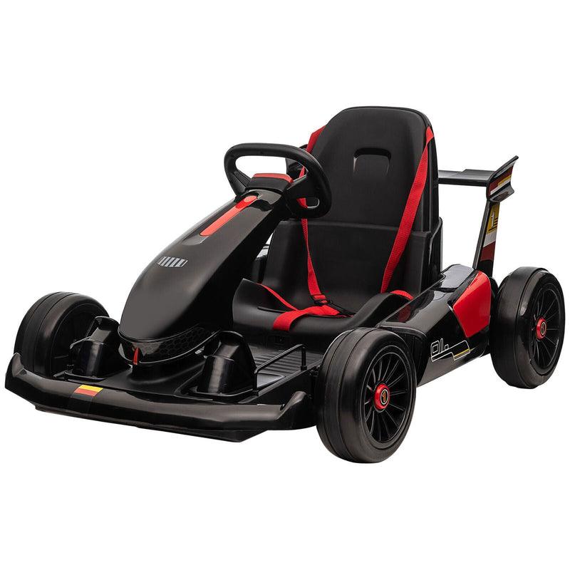 Load image into Gallery viewer, Electric Go Kart for Kids Ages 6-12 with Remote Control and Music Horn
