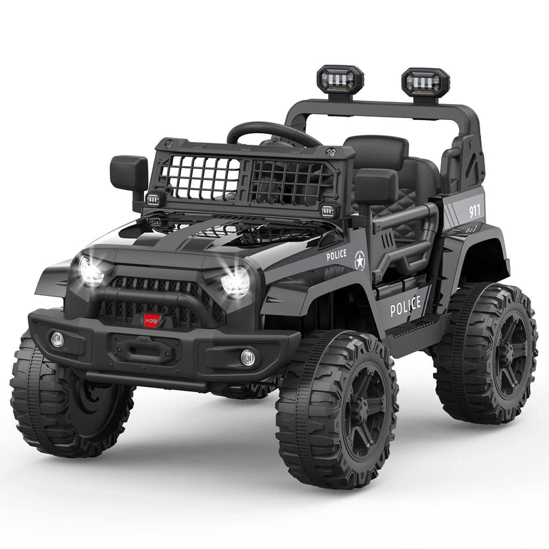 Load image into Gallery viewer, Electric Jeep Toy Truck for Kids - 12V Ride On Car with Remote Control - Perfect Christmas Gift
