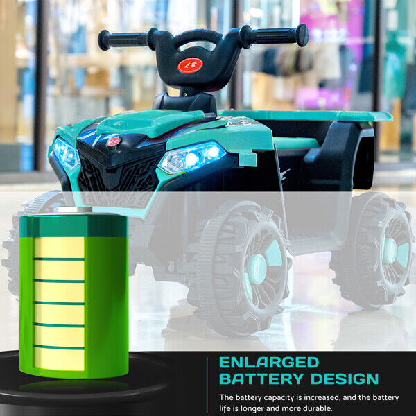 Load image into Gallery viewer, Electric Kids ATV: 6V Battery-Powered 4-Wheeled Beach Ride-On Car

