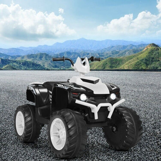 Electric Kids ATV Quad Ride On Car with LED Lights, Music, and USB - Suitable for Boys and Girls Alike