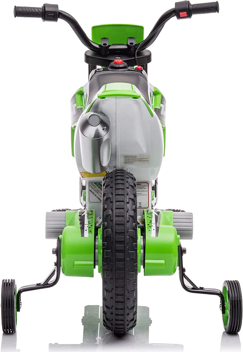 Load image into Gallery viewer, Electric Kids Dirt Bike with Training Wheels - 12V7AH Battery Powered, 2 Speeds
