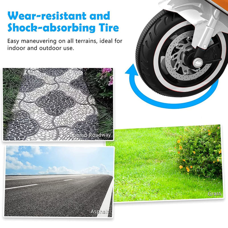 Load image into Gallery viewer, Electric Kids Motorbike with Rechargeable Battery - White
