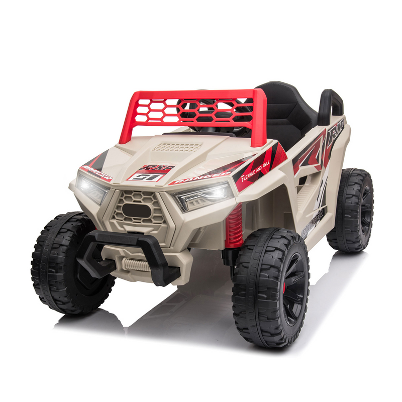Load image into Gallery viewer, Electric Kids Quad Car Toy with MP3 and Horn - 12V Ride-On ATV Truck
