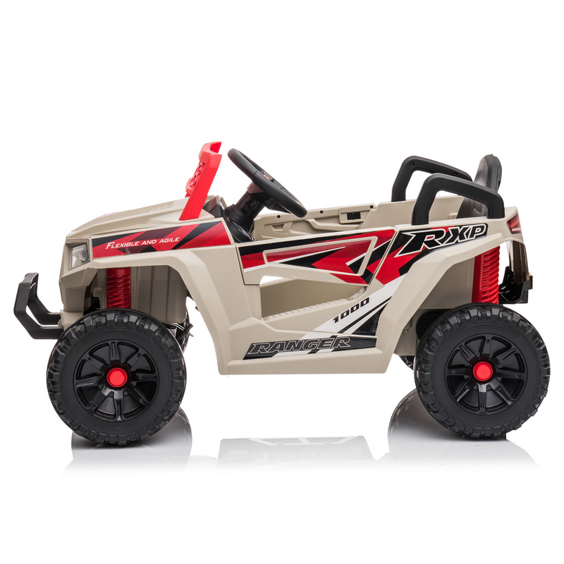 Load image into Gallery viewer, Electric Kids Quad Car Toy with MP3 and Horn - 12V Ride-On ATV Truck
