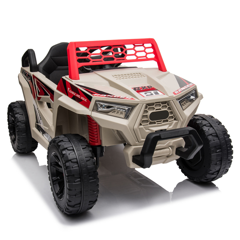 Load image into Gallery viewer, Electric Kids Quad Car Toy with MP3 and Horn - 12V Ride-On ATV Truck
