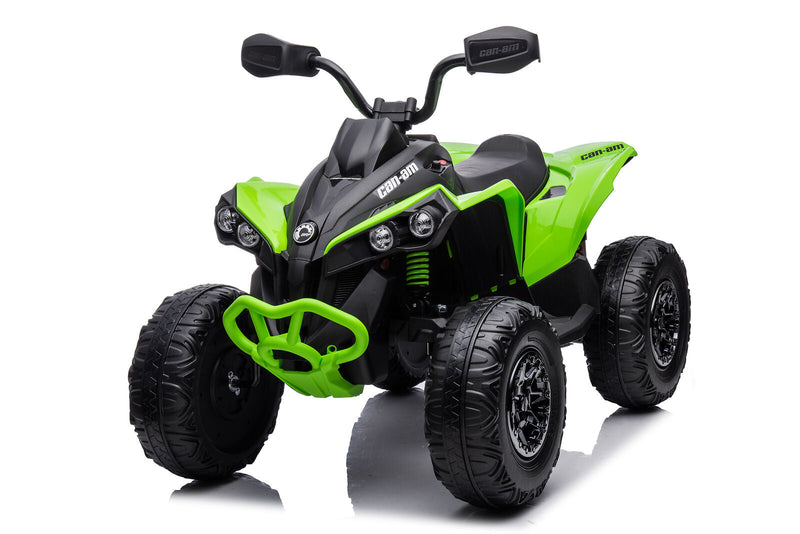 Load image into Gallery viewer, Electric Kids Ride On ATV 4-Wheeler Quad with Music and LED Lights - Green
