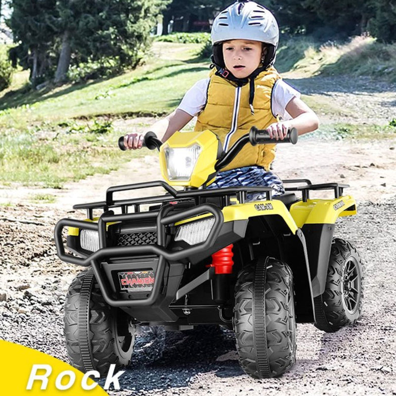 Load image into Gallery viewer, Electric Kids Ride On ATV 4-Wheeler Quad with Music, LED Lights, and USB for Ages 3-8
