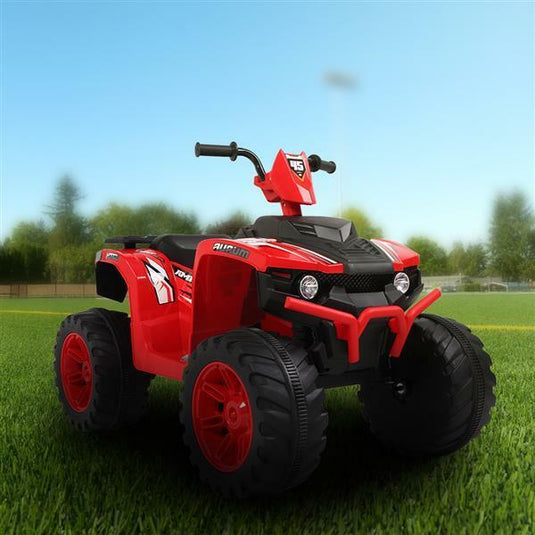 Electric Kids Ride-On ATV with Dual Drive and MP3 Player - 12V 7AH Battery - Summer Edition